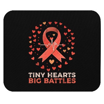 Discover CHD Awareness Tiny Hearts, Big Battles Mouse Pads
