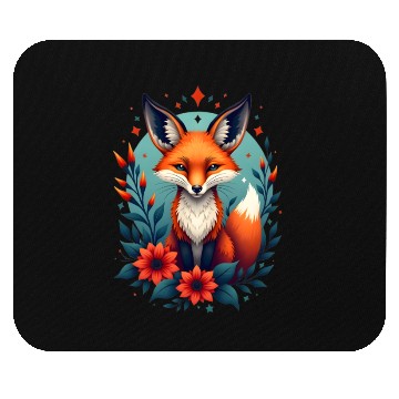 Discover Boho Fox: Wild and Wise Mouse Pads