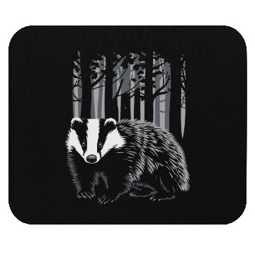 Discover Cottagecore Forest Badge Scene Mouse Pads