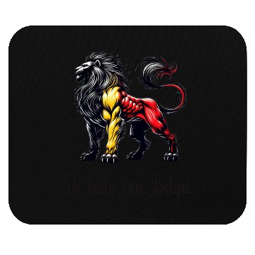 Discover Belgium lion flag design Mouse Pads