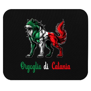 Discover The pride of Catania Italy flag Mouse Pads
