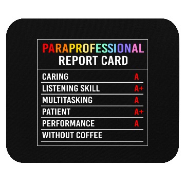Discover Paraeducator Para Crew Paraprofessional Life Mouse Pads