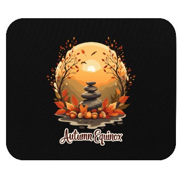 Discover Autumn Equinox Serenity Design Mouse Pads