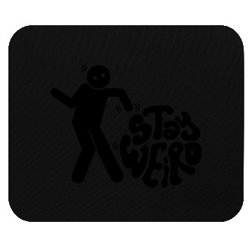 Discover Stay Weird Mouse Pads