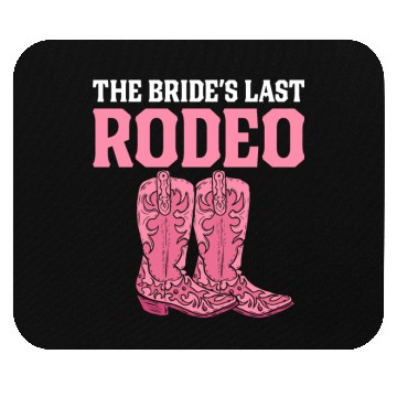 Discover Bridal Party Bachelorette Party Rodeo The Bride's Mouse Pads