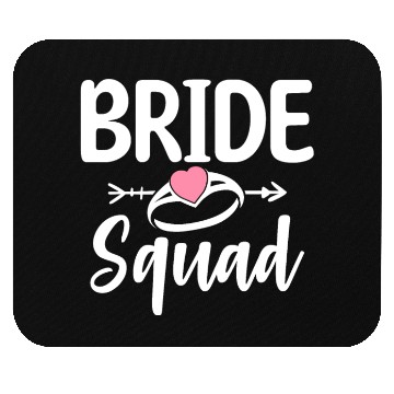 Discover Bride Squad Bridal Party Bachelorette Party Mouse Pads