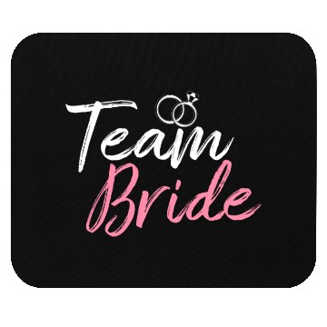 Discover Team Bride Bridal Party Bachelorette Party Mouse Pads