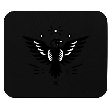 Discover Sacred Bald Eagle Tattoo Mouse Pads