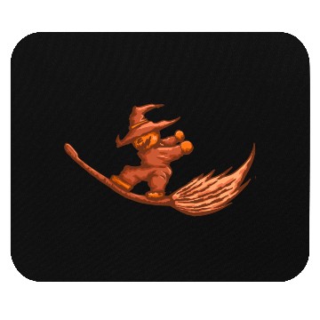 Discover Pumpkin fly Mouse Pads