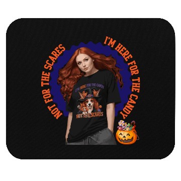 Discover for candy happy Halloween Mouse Pads