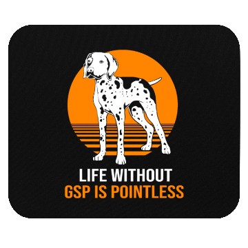 Discover GSP Mom Dog Lovers German Shorthaired Pointer Dog Mouse Pads