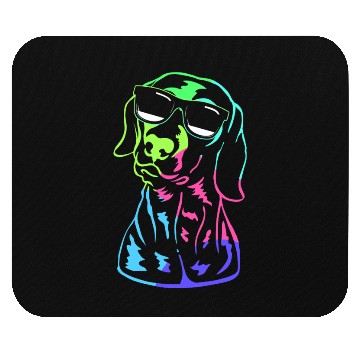 Discover German Shorthaired Pointer GSP Dog With Sunglasses Mouse Pads