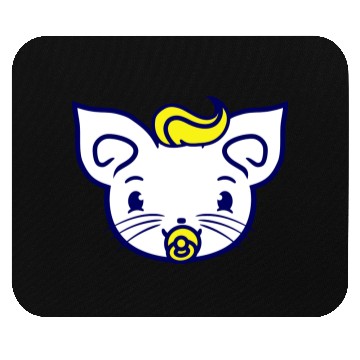 Discover Baby Cat Cute Pacifier Kitten Toddler Child Face Mouse Pads