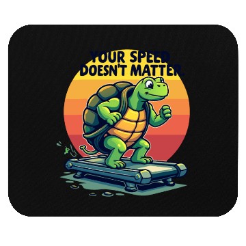 Discover Slow and Steady Wins the Race Mouse Pads