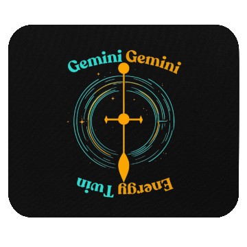 Discover Gemini Twin Energy Mouse Pads