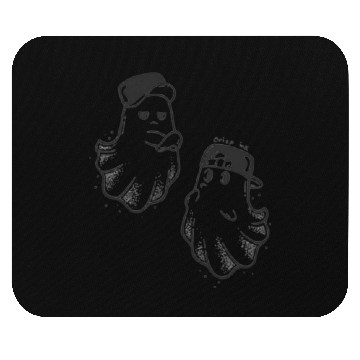 Discover Ghostly friends, spooky and goofy Mouse Pads
