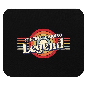 Discover Freestyle Skiing Legend Winter Sports Funny Freest Mouse Pads