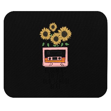 Discover Blooming To The Old School Beat Mouse Pads