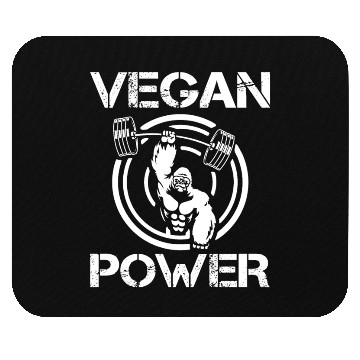 Discover Monkey Chimpanzee Vegan Power Gorilla Mouse Pads