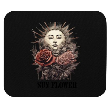 Discover sunflower, sun+flower Mouse Pads