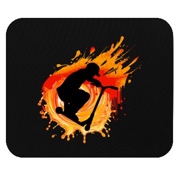 Discover orange Mouse Pads