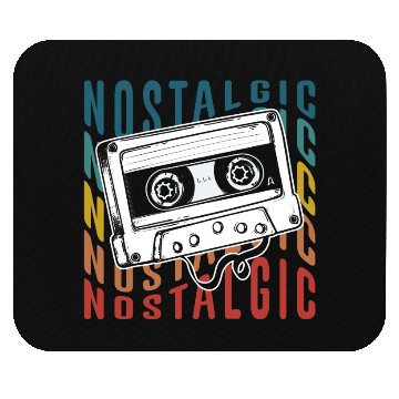 Discover Music Cassette Themed Rock Original Mouse Pads