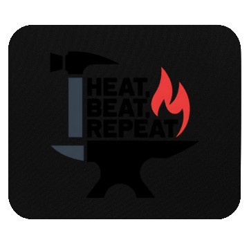 Discover Heat Beat Repeat Mouse Pads