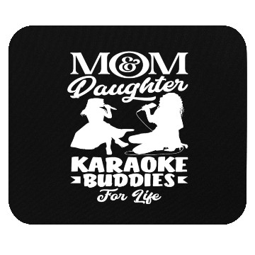 Discover Mom And Daughter Karaoke Friends Forever Mouse Pads