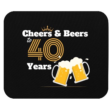 Discover 40th Birthday Mouse Pads