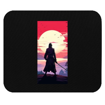 Discover Anime traditional japanese samurai Mouse Pads
