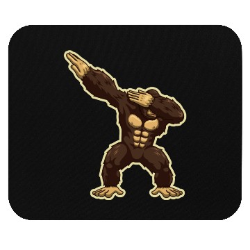 Discover Monkey Chimpanzee Gorilla Dabbing Ape Mouse Pads