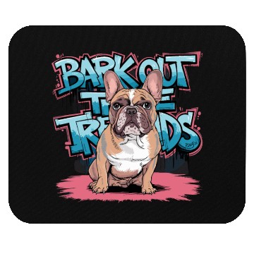 Discover Pug Dog Owner Bark for Pug Lover Mouse Pads