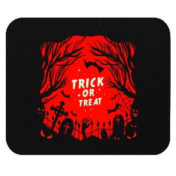 Discover Trick or Treat Graveyard Mouse Pads