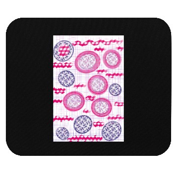 Discover modern Seamless Texture Geometric fabric Mouse Pads