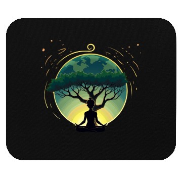 Discover "The Earth Doesn't Need Us, We Need the Earth" Mouse Pads