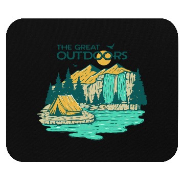 Discover The Great Outdoors Mouse Pads