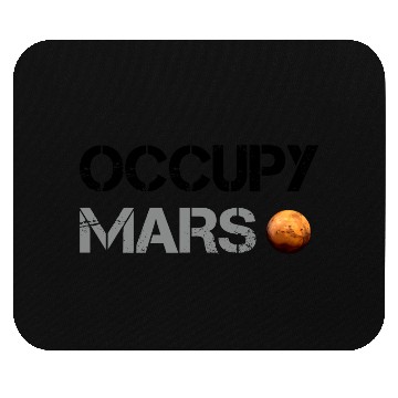 Discover Occupy Mars Planet Space Explor Rocket Science Mouse Pads