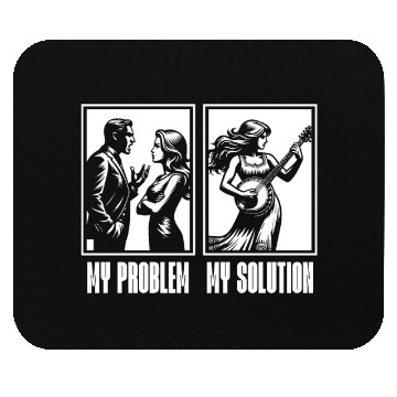 Discover Bluegrass Music My Problem My Pictogram Mom Dad Mouse Pads
