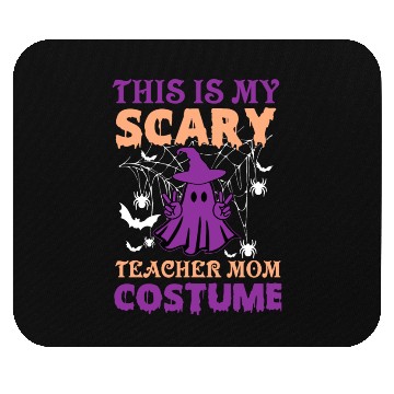 Discover Scary Teacher Halloween Mouse Pads Sublimation Designs