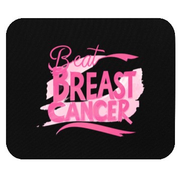 Discover Beat Breast Cancer, Together We Fight Breast Cance Mouse Pads