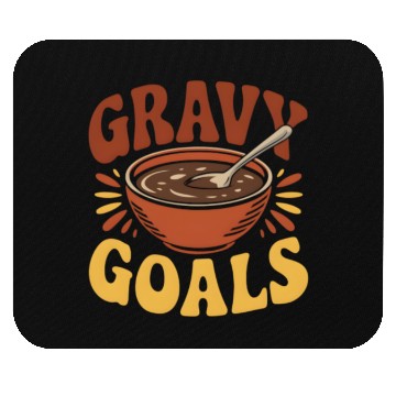 Discover Thanksgiving Gravy Goals Mouse Pads Bold Fun