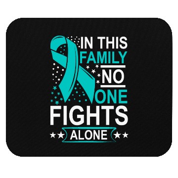 Discover Wellness Collection - Family, No-one Fights Alone Mouse Pads