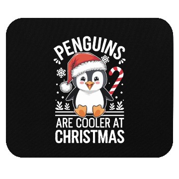 Discover Penguins Are Cooler At Christmas Mouse Pads