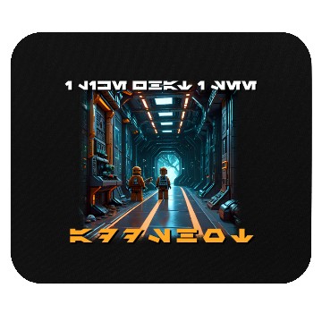 Discover Brick Corridor 001 Mouse Pads