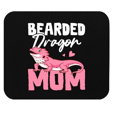 Discover Bearded Dragon Mom Lizard Lover Mouse Pads