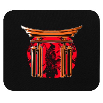 Discover Kanji Japan Katana Sword Ninja Samurai Mouse Pads