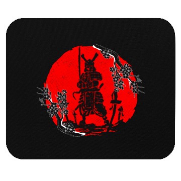 Discover Kanji Japan Katana Sword Ninja Samurai Mouse Pads