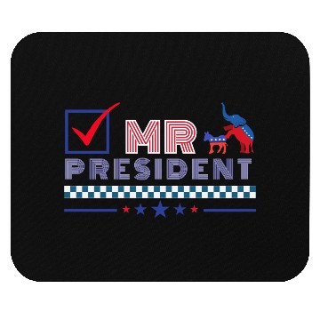 Discover MR President US President, Trump 2024 Election Mouse Pads