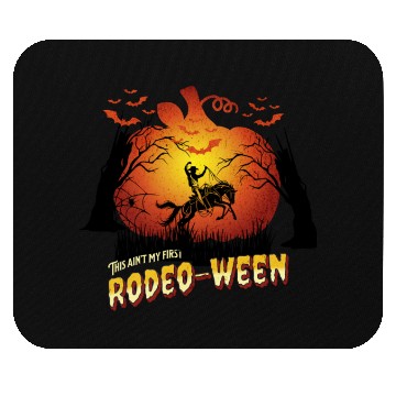 Discover This ain't my first Rodeo-ween Mouse Pads