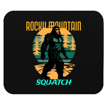 Discover Rocky mountain sasquatch. Mouse Pads